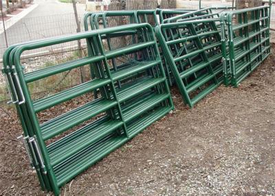 China Oval Tube 40mm*80mm & 30mm*60mm Galvanized sheep panels animal fence sheep farm gate fence hot sale Farm gate fence en venta