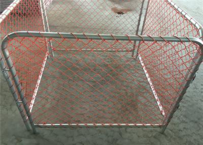 China Chain wire mesh Rubbish Cage Containment for Auckland New Zealand Temporary Rubbish Fence zu verkaufen