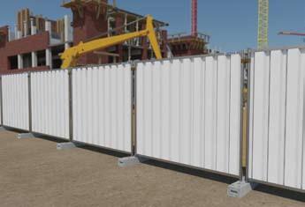 China M800 Cityfence RAL 9010 Heras Temporary Hoarding zu verkaufen