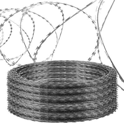 China Galvanized Razor Barbed Wire zu verkaufen