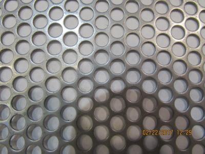 China stainless steel punched/perforated plate metal screen sheet panel zu verkaufen