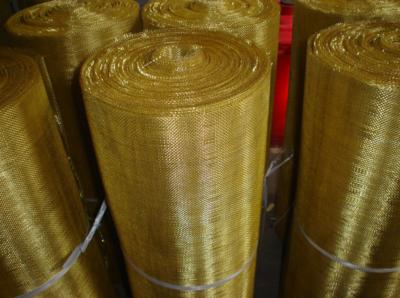 Cina 200 mesh Emf emi shielding ultra fine 999 pure red copper wire fabric plain woven copper mesh faraday cage in vendita