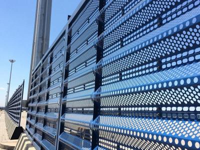 China Perforated Metal Wind Break Wall Anti-Dust Fence zu verkaufen