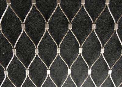 China Stainless Steel Aciary SS 304 Wire Rope Mesh X tend Mesh for sale