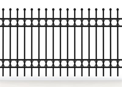 中国 New Design Spear Top Fencing Hot Sale, tubular steel fence/swimming pool fence/steel palisade fence 販売のため