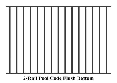 China Tubular Steel Fencing Panels 2000mm Height come with 32mmx32mm tubing vertical 19x25mm zu verkaufen