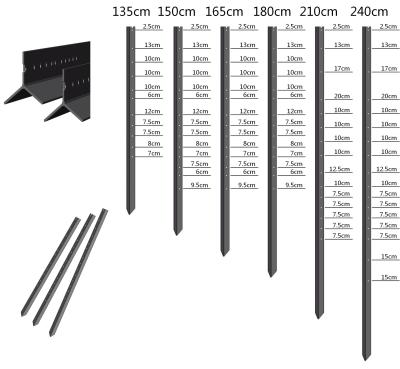 中国 Australian/NZ Style Cheap Y posts/galvanized and Black bitumen coated Star pickets posts/ China wholesale best sales sta 販売のため