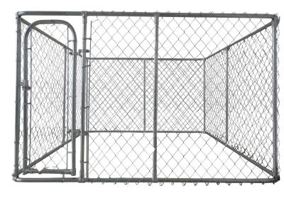 China Weld Wire Dog Fencing black Powder Coated 25mmx25mm 6'height x 5' width x 6' Mesh 50mm x100mm diamter 3.0mm/3.5mm /4.00m à venda