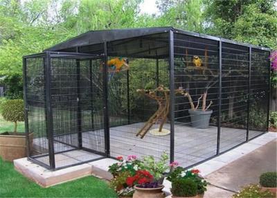 China bird aviary 3m height x 2mx2m for parrot birds customized birds house for a zoo for sale