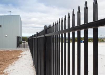 中国 1800mm*2350mm Aluminum Wrought Iron Metal Steel Fence Decorative Backyard Garden Fence 販売のため