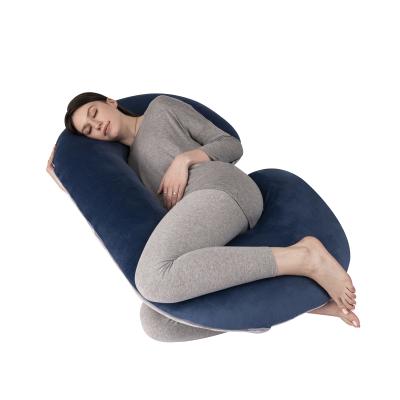 China Maternity Multi Folded Functional Folding C Shaped Full Body Pillow Pregnancy Sleeping Body for sale