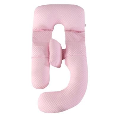 China Multifunctional Bamboo U Shaped Full Body Pregnancy Anti-bacteria 3D Bubble Maternity Pillow for sale