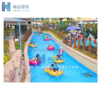 China Water park lazy river in aqua park water park supplier provide water slide too for sale