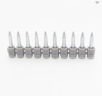 China Lightweight Powers Drive Pins Electro Galvanized Steel Shooting Nails for sale