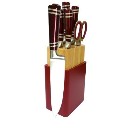 China Wholesale Cheapest Price Disposable Hollow Knife Set Stainless Steel Juegos De Cuchillos for sale