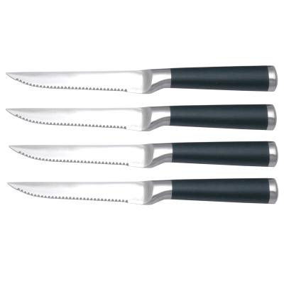 China 4 Pieces Stainless Steel Kitchen Knives Disposable High Quality Steak Knives for sale