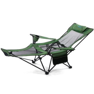 China Customized High Quality Carp Outdoor Folding Chair Chair Bed Beach Fishing Leisure Portable Extended Chair Chair-005 for sale