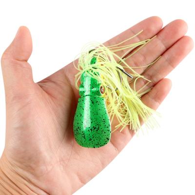 China Soft Fishing Lure 7cm Squid 15.8g Soft Fishing Lure With Double Hook for sale