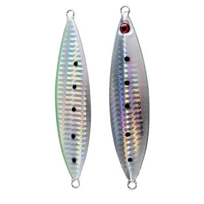 China New Advance 1#-luminous Lead Fish Spanish Mackerel Hairtail Saltwater Fish Slow Building Lures for sale