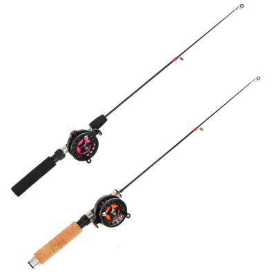 China Winter Glass Fiberglass Telescopic Ice Fishing Rod Set for sale