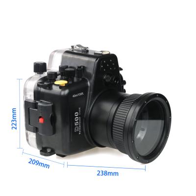 China Newest PC Seafrogs D500 Camera Underwater Waterproof Compact Digital Housing For Nikon D500 Camera for sale