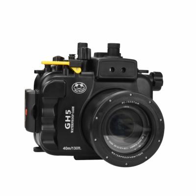 China PC Seafrogs GH5 40M Waterproof Underwater Camera Cover Diving Housing for Leak Alarm System Panasonic GH5 Camera for sale