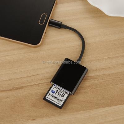 China MP3/MP4 Player SD Card Camera Memory Player Adapter Cable For Android Phones And Tablets for sale