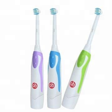 China ALB-3025 Battery Operated Electric Toothbrush With Soft Dupont Bristles for sale