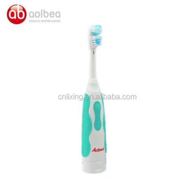 China Battery Operated Electric Toothbrush Power Rotation Scrubber Cleaning Brush Rotary Head for sale