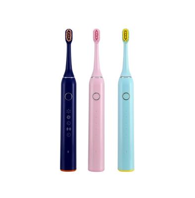 China Intelligent Automatic Oral Care USB Rechargeable Sonic Electric Toothbrush IPX7 for sale