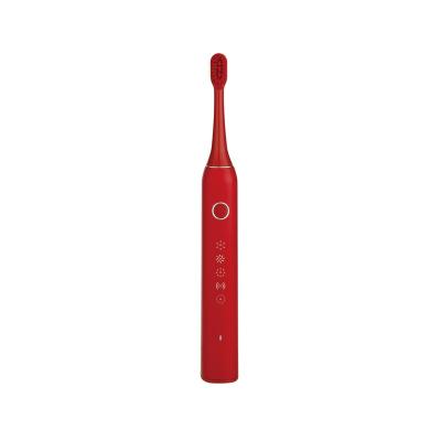 China Battery Operated Portable Oral Brush Head Dupont Smart Care Timer Charging Sonic Electric Toothbrush Home for sale