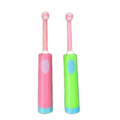 China Best ALB-927 Battery Powered Cartoon Rotary Toothbrush High Quality Kids Electric Toothbrush For Children for sale