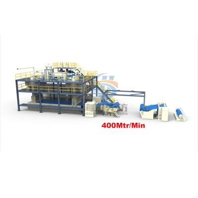 China Factory Overseas Engineers Online Consultation Online Service pp Non Woven Making Machine Non Woven Fabric Sms Production Machine Line for sale