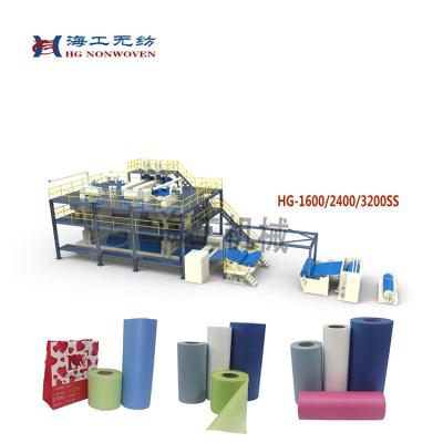 China Factory Professional Services Sms Printing Machine/ssms/ssms/ssmms SS Meltblown Digital Nonwoven Fabric Making Machine for sale