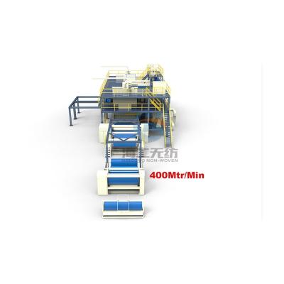 China 3200MM 380V Factory Made In China Making Machine Price New Nonwoven Fabric Production Machinery for sale