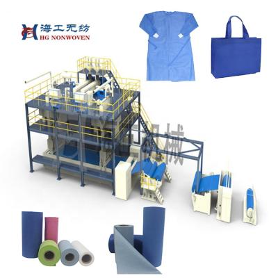 China Factory Making Spunbond Meltblown Nonwoven Fabric Cutter Slitting Machine for sale