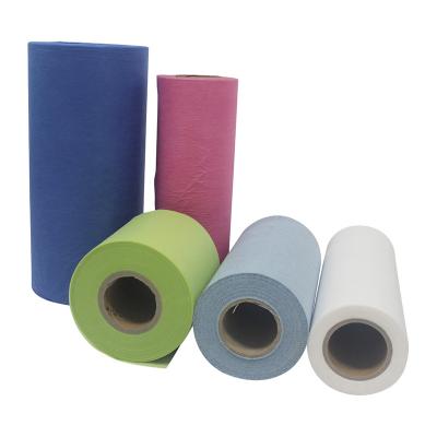 China Waterproof 45GSM SMS Non Woven Fabric Nonwoven Fabric For Disposable Garments Dress for sale