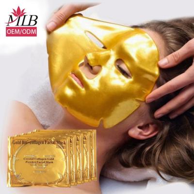 China OEM Beauty Spa Face Mask Skin Care Manufacturer 24k Gold Nourishing Collagen Moisturizing Mask Private Label Face Care Facial Skin Care for sale