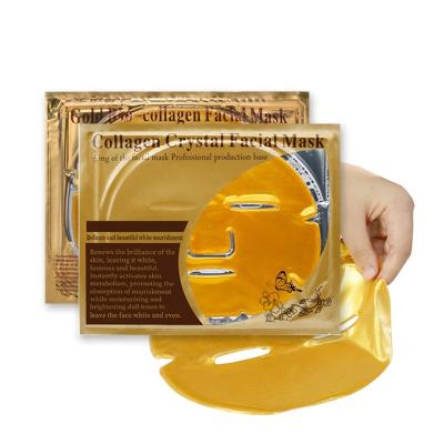 China OEM Skin Care Products 24k Gold Collagen Mask Nourishing Face Mask Beauty Face Mask Private Label Anti Aging Wholesale Facial Skin Care for sale