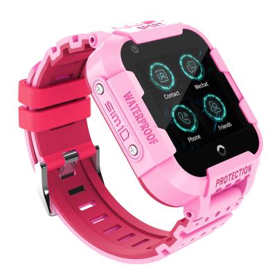 China 2019 Hot Sale 3G Square Smartwatch Children Smart GPS 4G Baby With Phone Answering IOS Tracker Kids Watch for sale