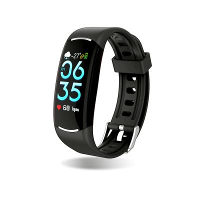 China Hot Selling Smart Band Body Temperature Touch Screen Smart Band With Temperature Sensor Smart Fitness Wristband for sale