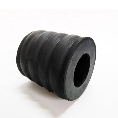 China The vibration screen rubber with metal coil spring rubber wear-resistant cylinder rubber spring for sale