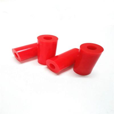 China Custom Vibrating Screen Leaf Spring Bushing Polyurethane Spring Seat Bushing for sale