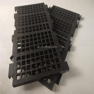 China Ore Mining Vibrating Screen Plate With Steel Frame for sale