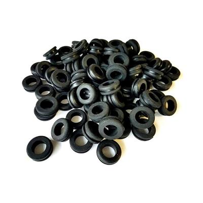 China Wire Protection Custom Design Mold Small Size Rubber Sleeve Rubber Grommet for sale