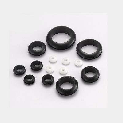 China Wire Protection Rubber Grommet Silicone Rubber Sleeve Rubber Protective Grommet for sale