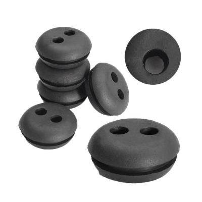 China Custom Molded Silicone Nitrile Rubber Grommet Silicone Rubber Grommet for sale