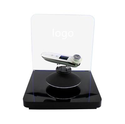 China Custom Logo Display Wireless Earphones on 360 Rotating Cosmetic Stand for Retail Racks for sale