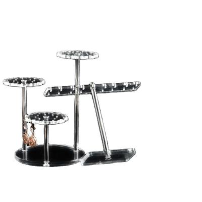 China Custom Clear Acrylic Earrings Display Stand for Supermarket and Stores Customer Colors for sale