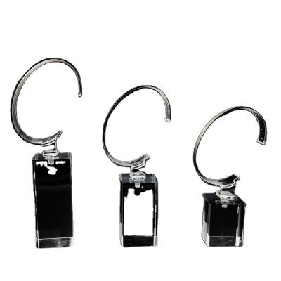 China Acrylic C Earrings Transparent Jewelry Set Display Module for Displaying Window Stand for sale